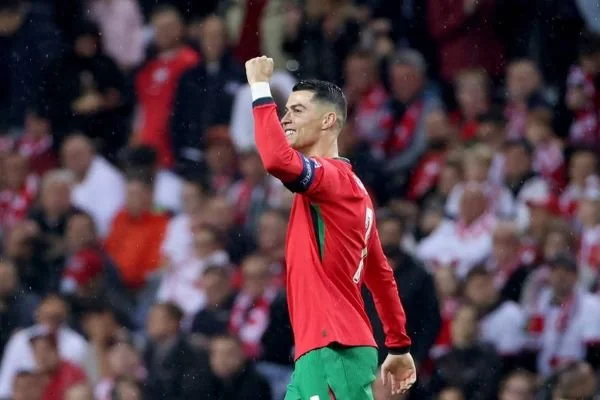 Cristiano Ronaldo dalam laga Grup A1 UEFA Nations League 2024/2025 saat melawan Polandia (Dok : Int).