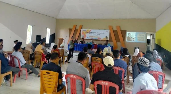 Panitia Pengawas Pemilu (Panwaslu) Kecamatan Bontoramba sabar menggelar sosialisasi jelang Pemilihan Kepala Daerah (Pilkada) serentak 2024. (Ist).