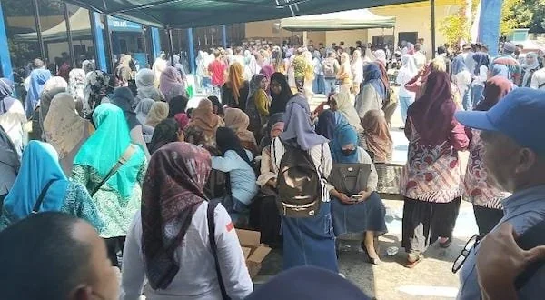 Suasana Depan Ruangan SKCK Polres Takalar