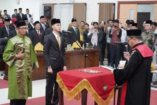 Rapat Paripurna DPRD Kabupaten Gowa dalam rangka Pengambilan Sumpah/Janji Ketua DPRD Gowa Sisa Masa Jabatan 2024–2029 (Dok: Ist).