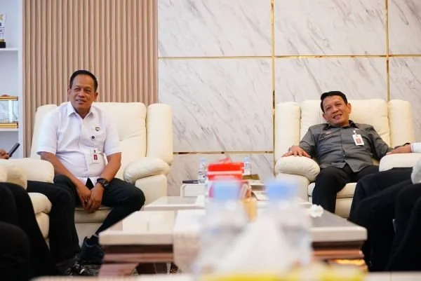 Kanwil Kemenkum Sulsel Terima Kunjungan Asdep Kemenko Kumham Imipas (Dok : Ist).