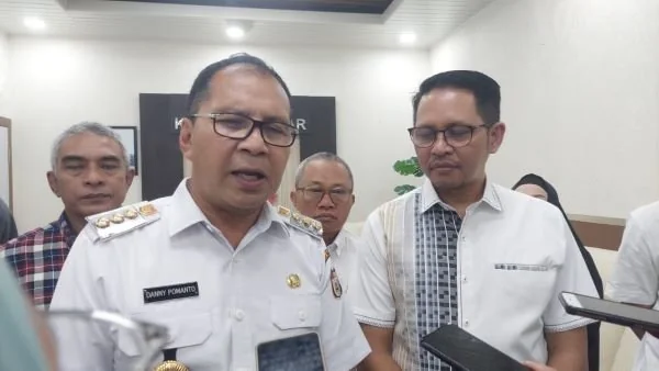 Wali Kota Makassar, Moh. Ramdhan Pomanto bersama Ketua DPRD Makassar, Supratman (Dok : Ist).