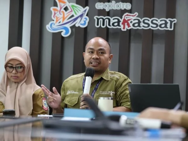 Kepala Dispar Kota Makassar, Muhammad Roem, dalam rapat koordinasi seleksi nasional pengusulan nominasi anggota jejaring kota kreatif UNESCO (UCCN) tahun 2025 (Dok : Ist).