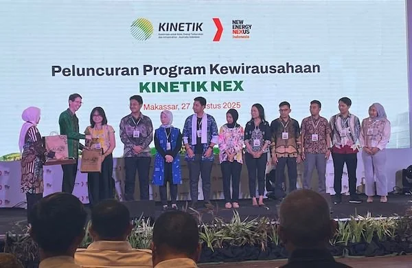 Peluncuran program kewirausahaan Kinetik Nex di Makassar. Dok. Andini
