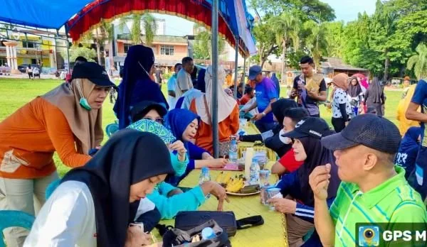 Dinas Kesehatan Bulukumba menggelar layanan pemeriksaan kesehatan gratis bagi masyarakat (Dok : Ist).