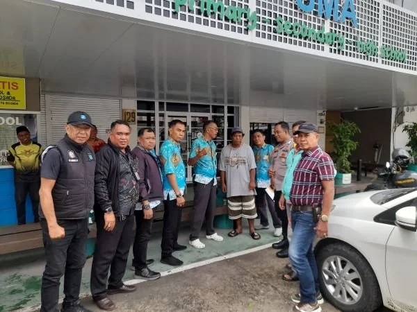 Tim Produksi bersama Tim Reaksi Cepat (TRC) Perumda Parkir Makassar Raya. Dok. Ist