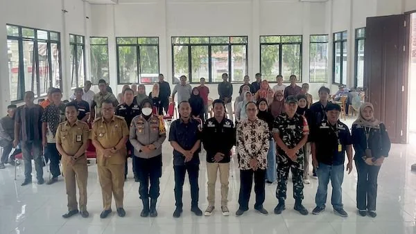 Kegiatan Sosialisasi Pengawasan Partisipatif dalam Pemilihan Serentak 2024 di Aula Kantor Camat Bantimurung, Kabupaten Maro. (Dok: Ist)