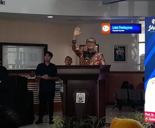 Pj Gubernur Sulsel, Prof Zudan Arif Fakrulloh (Dok: Nofi KabarMakassar).