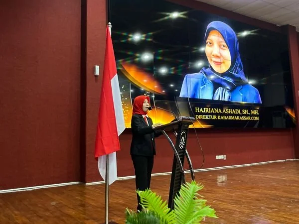 Direktur Kabar Makassar, Hajriana Ashadi (Dok : KabarMakassar).