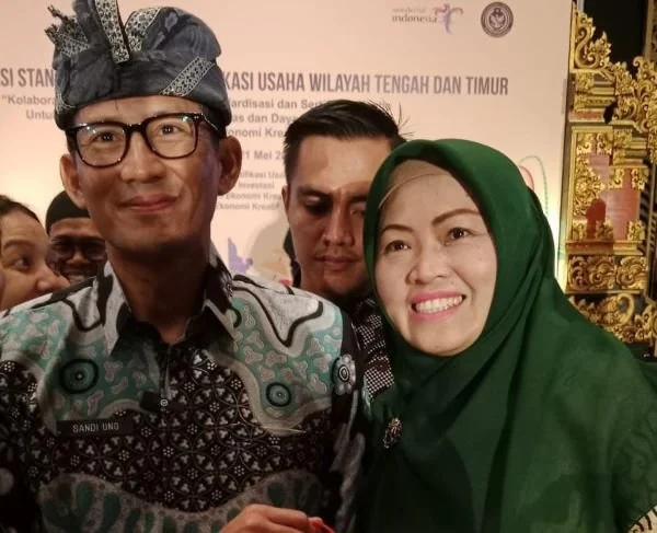 Menteri Pariwisata dan Ekonomi Kreatif RI, Sandiaga Salahuddin Uno.