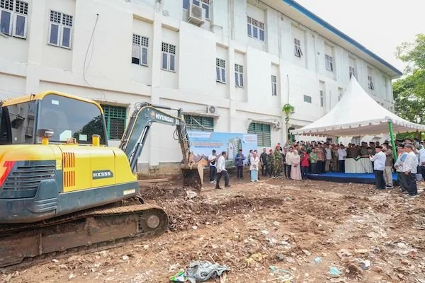 Pencanangan pembangunan Gedung SDM Muhammadiyah di Sulsel (Dok: Ist)