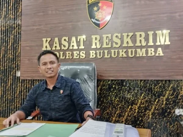Kasat Reskrim Polres Bulukumba, Iptu Muhammad Ali (Dok : Ist).