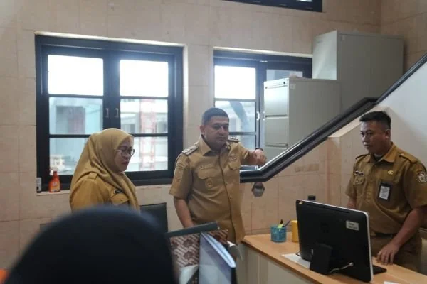 Wali Kota Makassar, Munafri Arifuddin saat Sidak, (Dok: Ist).