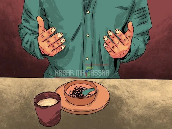 Ilustrasi buka puasa (Dok: KabarMakassar)