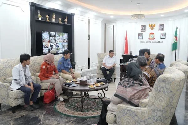 Audiensi Wali Kota Makassar Munafri Arifuddin dan RSGM Unhas, (Dok: Ist).