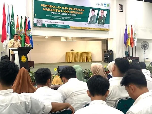 Pembekalan dan Pelepasan Mahasiswa KKN Reguler UIM Tahun 2025. Dok. Ist