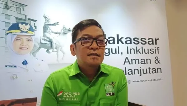 Ketua Dewan Pimpinan Cabang (DPC) PKB Kota Makassar adalah Fauzi Andi Wawo (Dok: Sinta KabarMakassar).