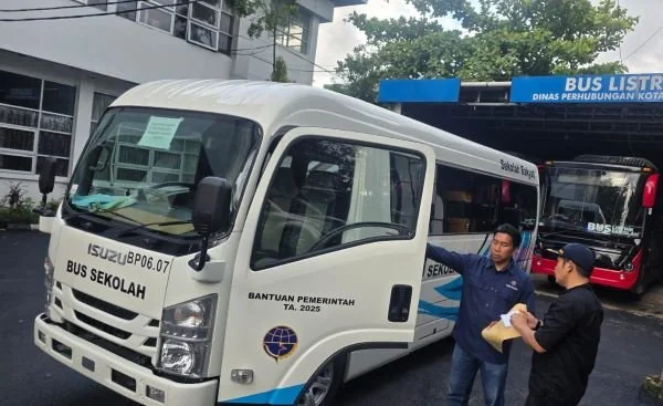 Penampakan Bus Sekolah Baru Kota Makassar, (Dok: KabarMakassar).