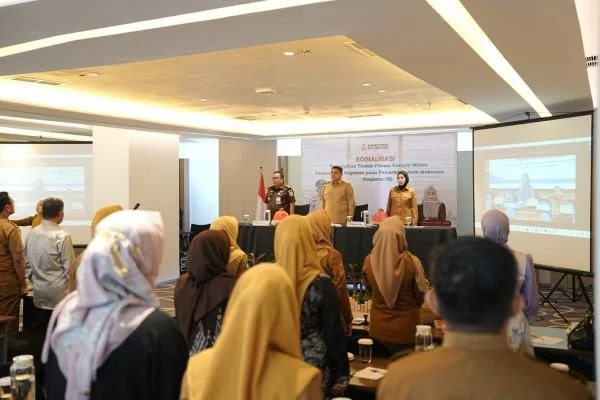 Sosialisasi Antikorupsi yang Digelar Inspektorat Kota Makassar (Dok: KabarMakassar).