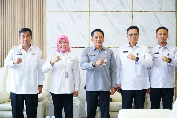 Kanwil Kemenkum Sulsel saat menerima kunjungan DPD RI (Dok : Ist).