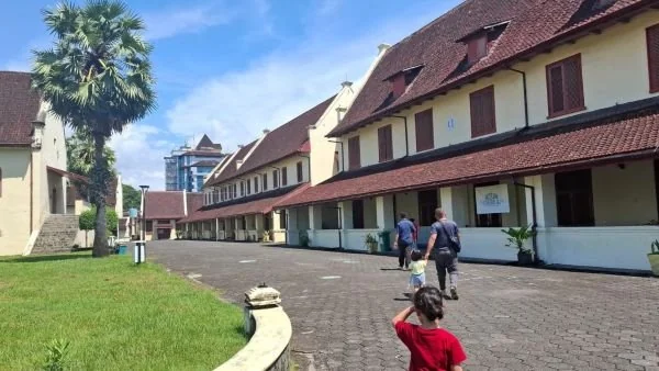 Suasana Kawasan Benteng Rotterdam, (Dok: Sinta KabarMakassar)