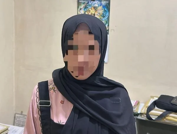 Seorang mahasisiwi di Palopo yang melakukan pembuatan uang palsu (Dok: Ist)
