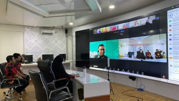 Sosialisasi Pengisian Formulir Reviu Arsitektur dan Peta Rencana SPBE secara virtual, (Dok: Ist)