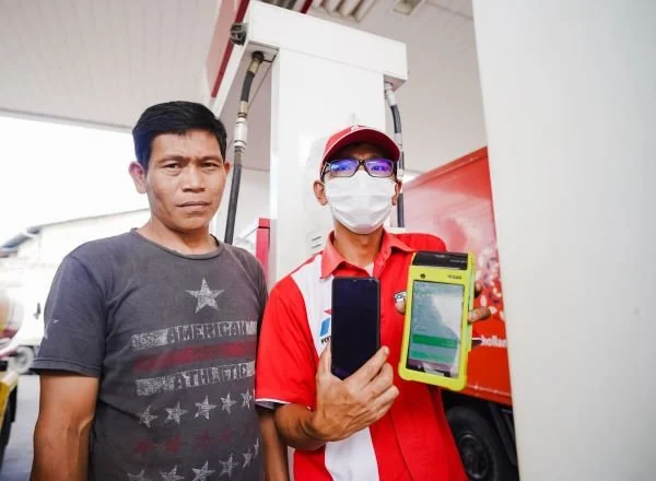 Pertamina Patra Niaga Sulawesi secara bertahap mulai memberlakukan pembelian BBM jenis pertalite juga menggunakan QR Code (Dok : Ist).