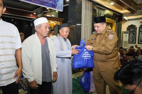 Wali Kota Makassar, Munafri Arifuddin saat Safari Ramadan (Dok: Ist).