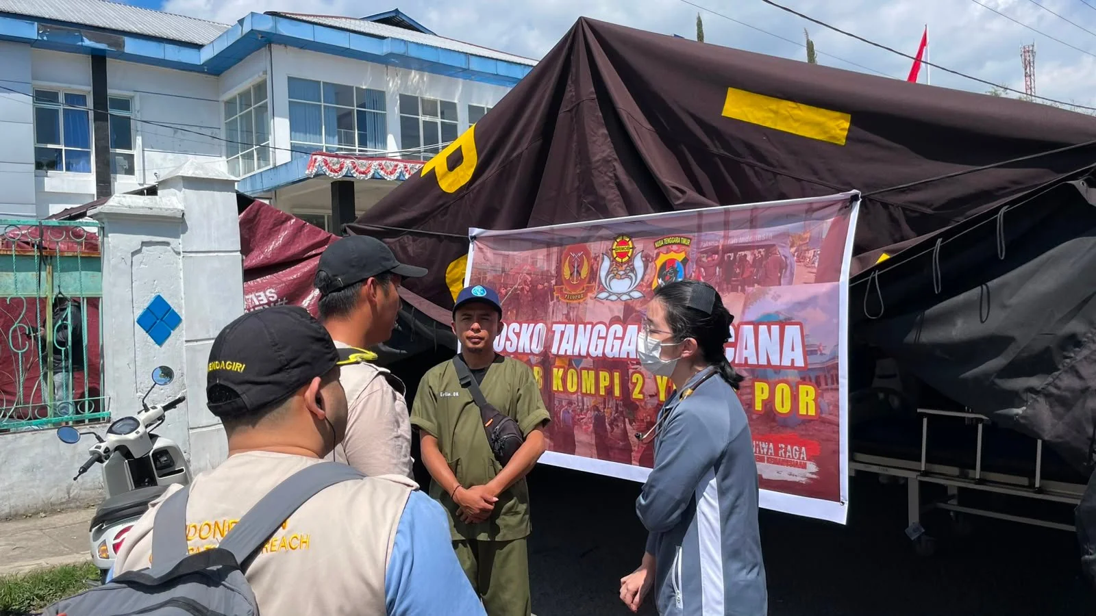 Peninjauan yang dilakukan oleh Tim Aju Unhas (Dok: Ist)