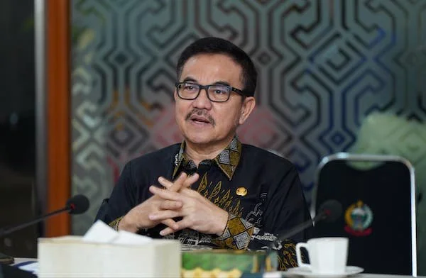 Sekretaris Provinsi Sulawesi Selatan, Jufri Rahman di Kantor Gubernur Sulawesi Selatan (Dok: Ist)