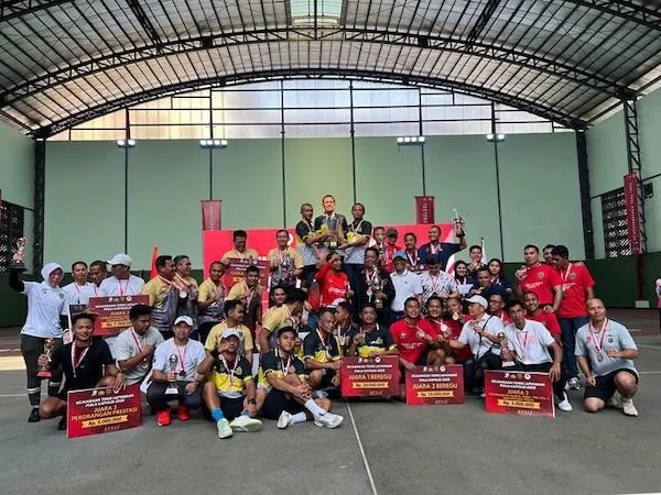 tim tenis lapangan Polda Sulsel (Dok: Ist)
