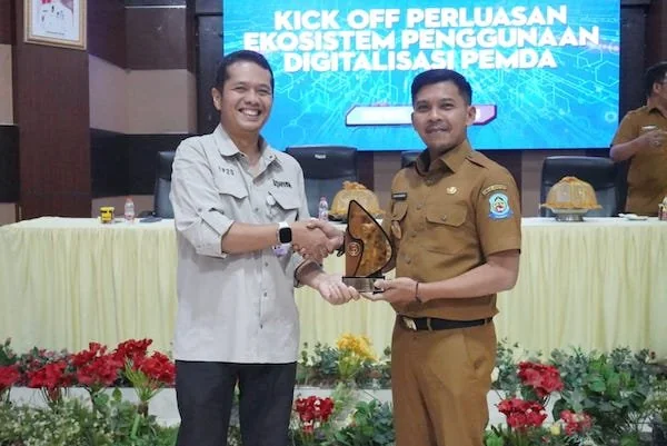 Wakil Bupati Jeneponto, Islam Iskandar ini saat menghadiri acara High Level Meeting di Aula Kalabbirang Rumah Jabatan Bupati Jeneponto, (ist).