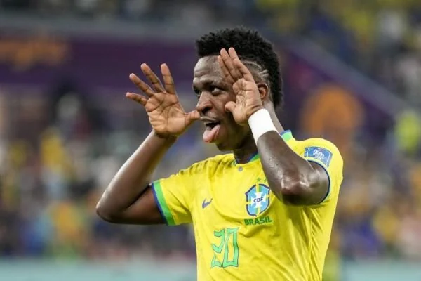 Vinicius Junior tampil sebagai pahlawan bagi Timnas Brasil dalam laga Kualifikasi Piala Dunia 2026 (Dok : Int).