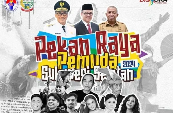 Poster Pekan Raya Pemuda Sulsel (Dok: Ist).