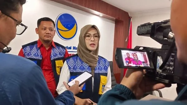 Wakil Ketua Panitia Rakernas NasDem, Andi Rachmatika Dewi alias Cicu, (Dok: Sinta Kabar Makassar).