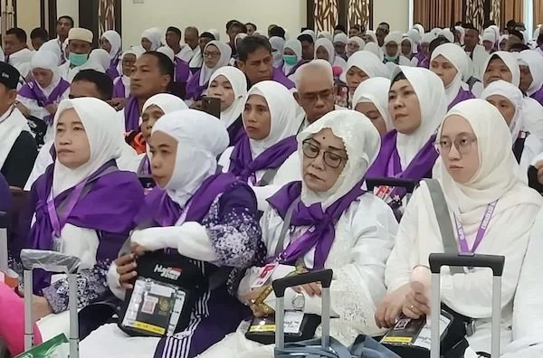 Ilustrasi Jemaah haji Embarkasi Makassar. Dok. Ist