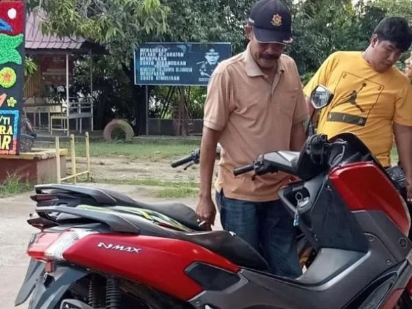 Barang bukti motor Nmax (Dok : ist).