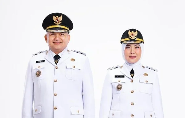 Wali kota Makassar Munafri Arifuddin dan Wakil Wali Kota Makassar Aliyah Mustika Ilham (Dok : ist).