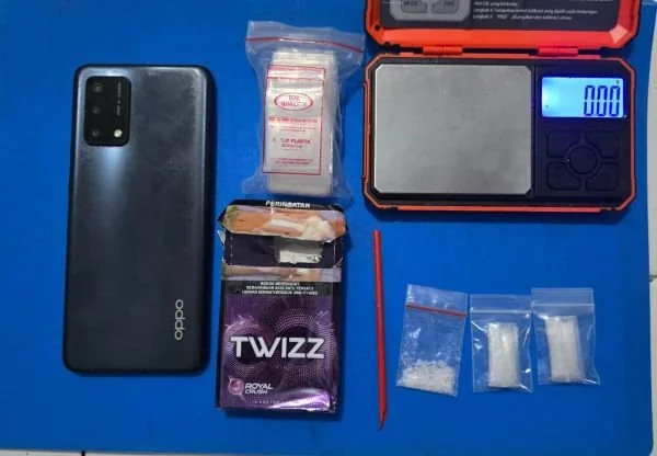 Barang bukti yang diamankan dari pelaku (Dok : Ist).