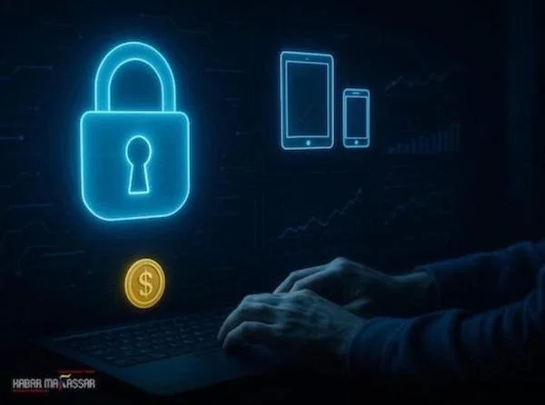 Penguatan keamanan siber penting bagi pelaku industri dalam membangun kredibilitas hingga memperkuat daya saing di tengah perkembangan ekonomi digital (Dok: KabarMakassar)