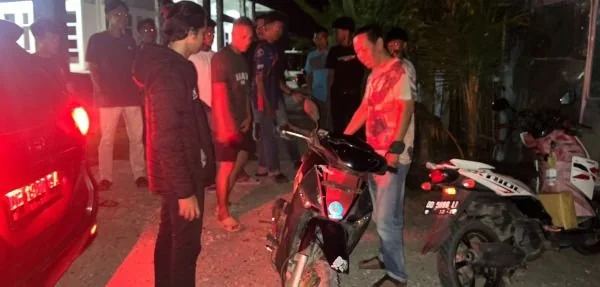 Barang bukti motor yang digunakan pelaku saat melakukan aksinya (Dok : Ist).