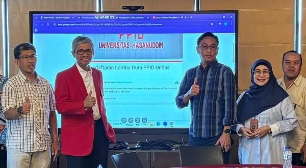 Peresmian Pemilihan Duta PPID Unhas (Dok : Ist).