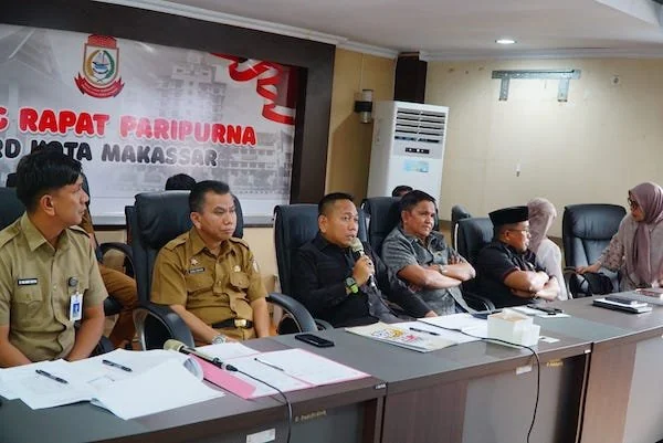 Suasana RDP Komisi B DPRD Kota Makassar Bersama Bapenda Terkait Pajak Hotel, (Dok: Ist).