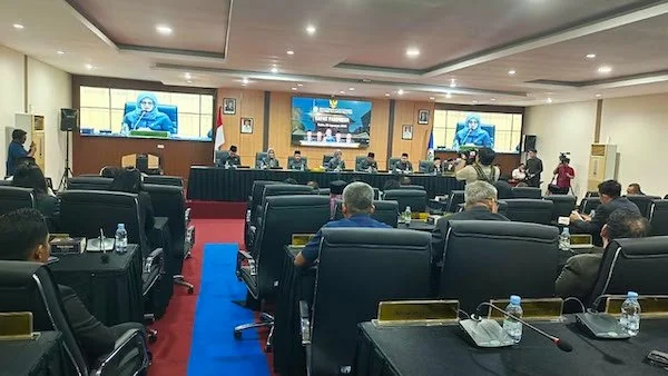 Suasana Rapat Paripurna Tentang Pajak Sulsel (Dok: KabarMakassar).