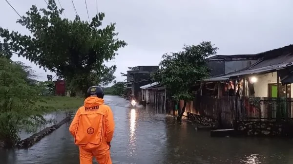 Banjir di Katimbang. (Dok: Ist)