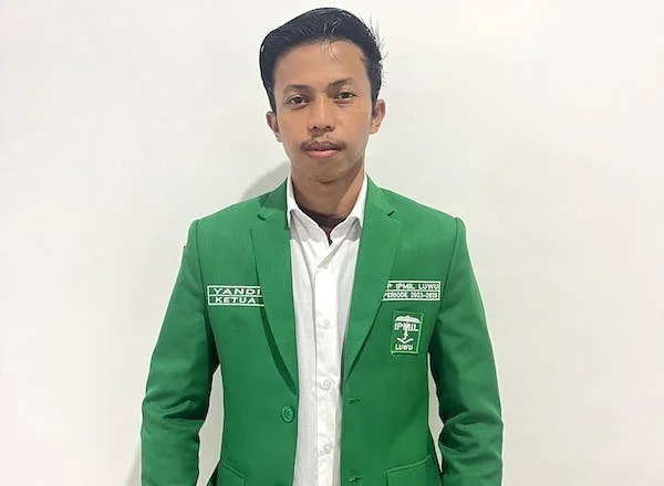 Ketua Umum PP IPMIL Luwu, Yandi (Foto : ist).