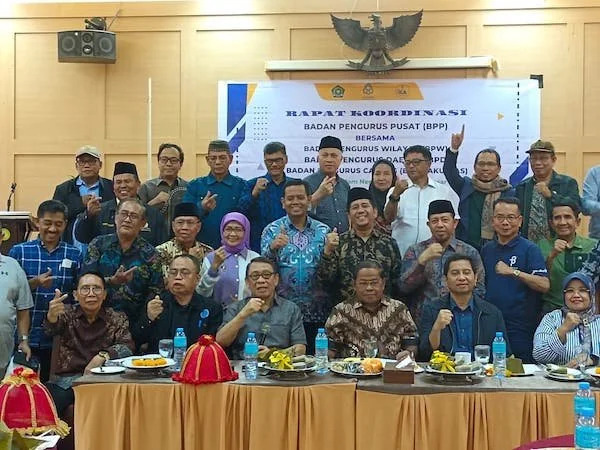 Rektor UIN Alauddin Makassar, Prof. H. Hamdan Juhannis usai rapat koordinasi BPP bersama BPW, BPD dan BPC/Fakultas, (Dok: Sinta KabarMakassar)