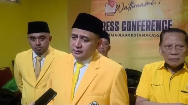 Ketua Dewan Pimpinan Daerah (DPD) II Partai Golkar Kota Makassar, Munafri Arifuddin (Dok: Sinta KabarMakassar).