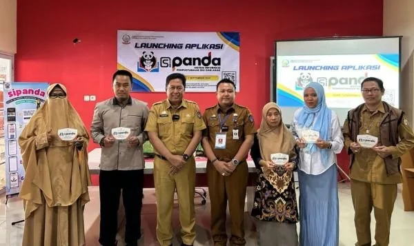 Peluncuran aplikasi SIPANDA di Ruang Edukasi Layanan Perpustakaan Ibu dan Anak (Dok: Ist)